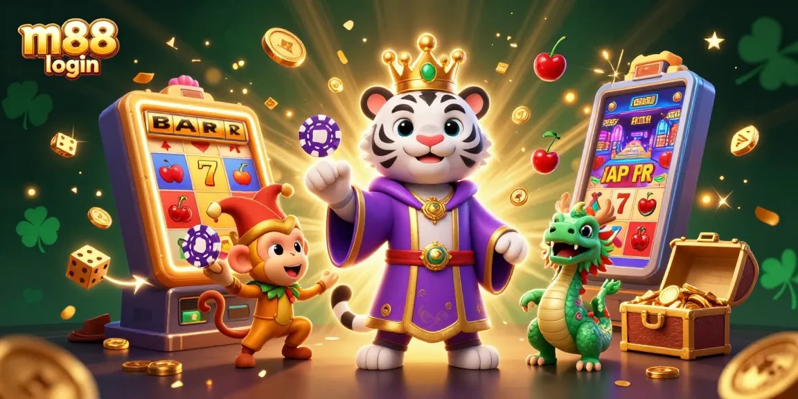Engaging players with m88 login as they explore a vibrant casino world full of excitement.