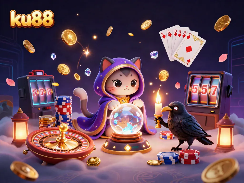 Experience lucky wins at ku88 with mystical characters and dynamic casino elements.