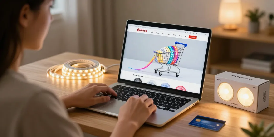 Banda led products showcased for online shopping. Best deals specifically tailored for LED lighting enthusiasts. E-commerce platform highlighting unique LED product offerings.